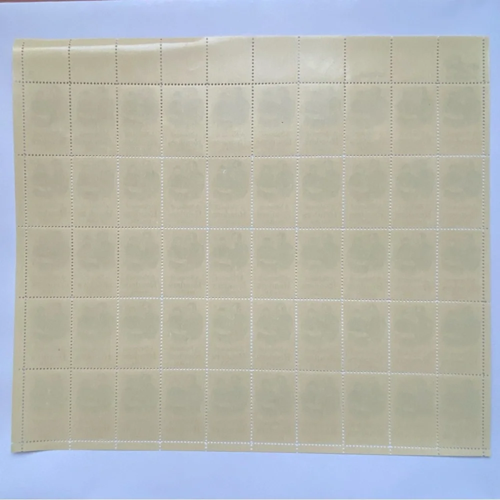 A Nation of Readers Stamp Full Sheet 20 Cent Scott #2016 Unhinged Abe Lincoln 84